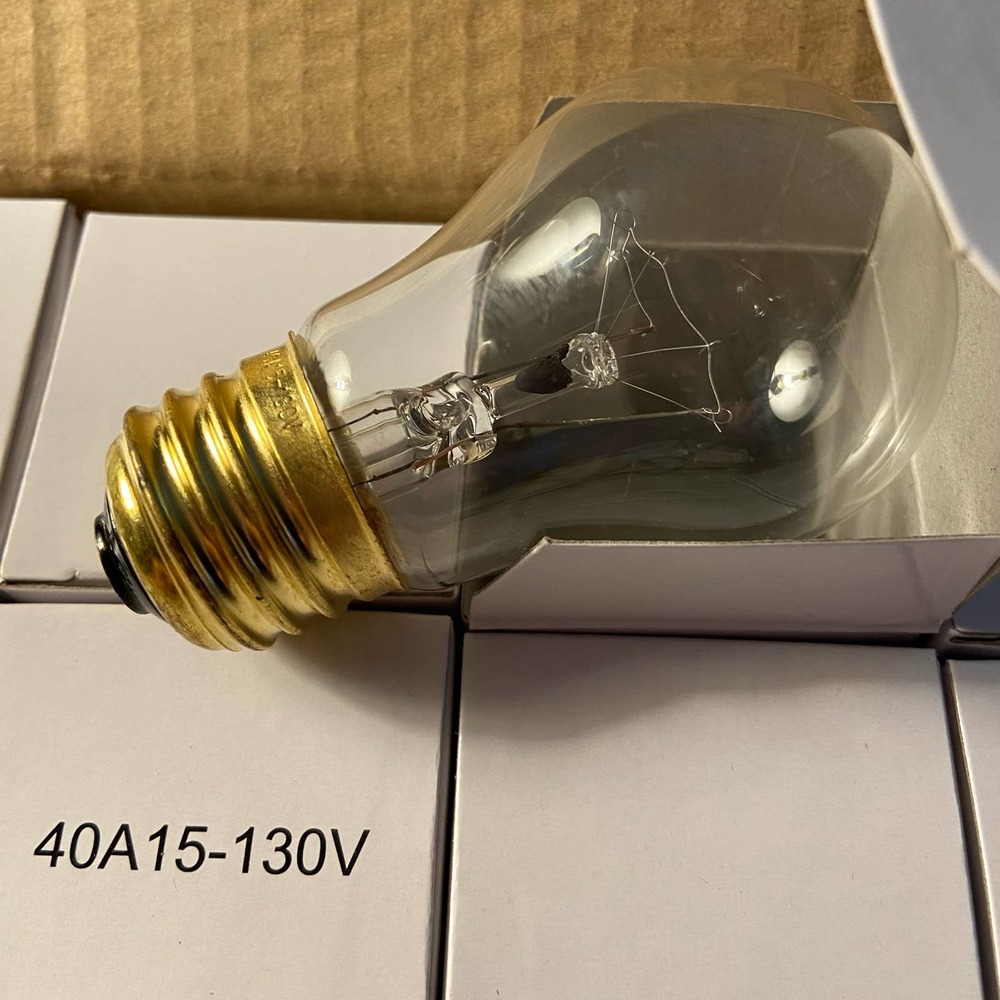 40A15-130V Bulb 25 Bulbs New in Box Light Bulbs